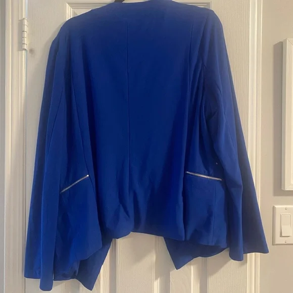 Ricki’s Blue Jacket with Zipper Accents - Picture 4 of 5